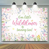 Blumen Schmetterling Rosa Frühling Glücklich 2 Geburtstag Hintergrund